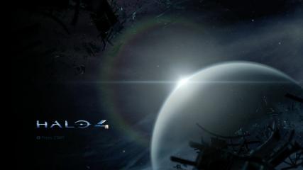 Halo 4 Title Screen